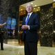 Sessions at Trump Tower. Photo via AP